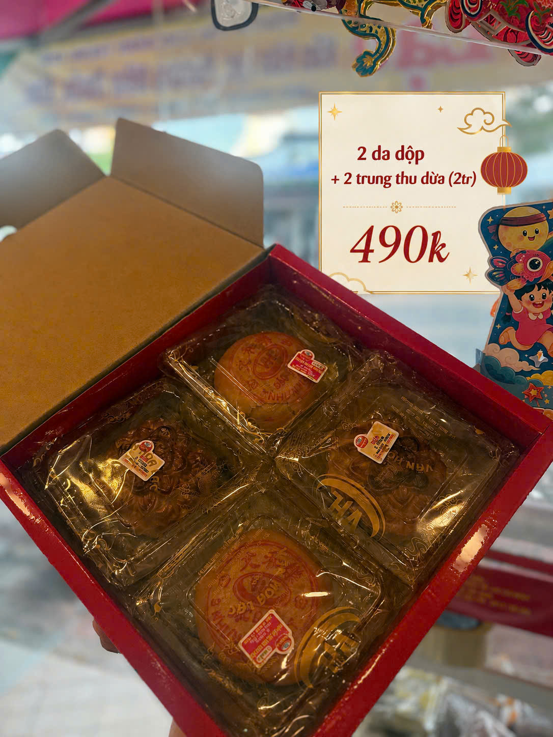 Set Tri Kỷ Thâm Giao - Bánh Trung Thu Văn Hòa Lạc