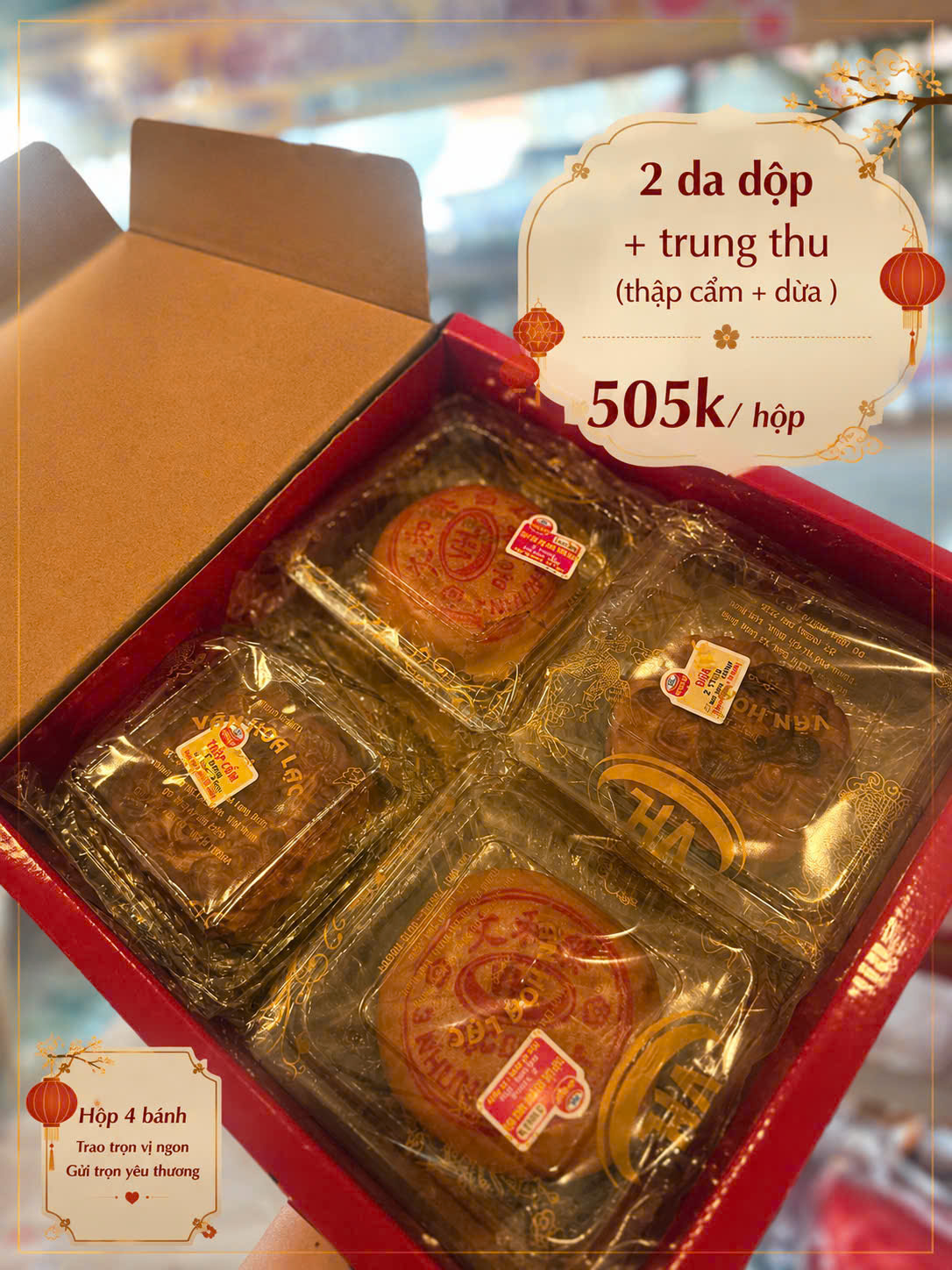 Set Thịnh Vượng Như Ý - Bánh Trung Thu Văn Hòa Lạc